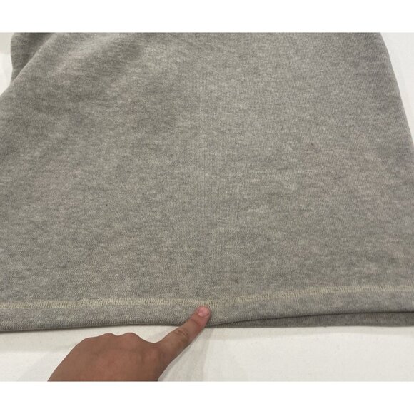 Timberland Men's Sweatshirt XL Quarter Zip Pullover Sweater Gray Winter Outdoor - Picture 7 of 7